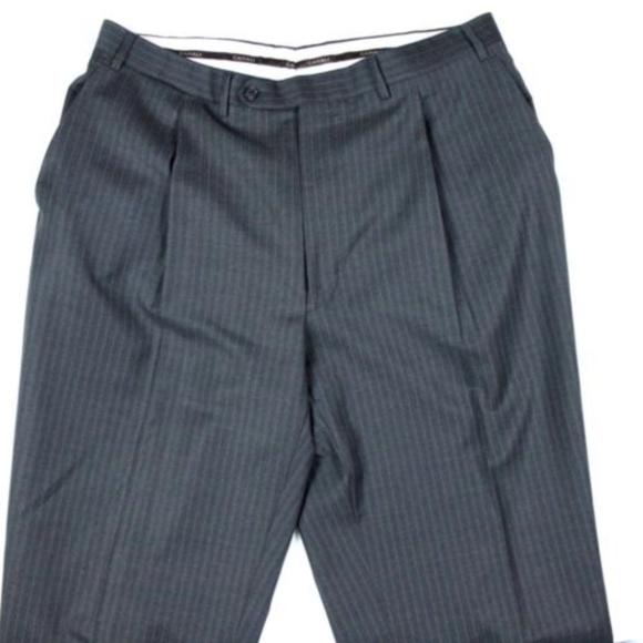 CANALI Men's Suit 46L 2 Button Dual Vent 36x32 - Picture 2 of 8